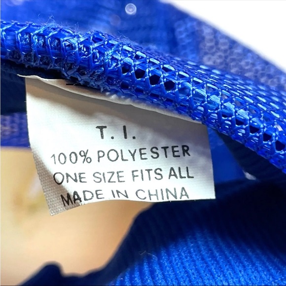 PEPSI HHC HAND HELD COMPUTER CAP - Blue - VTG Vintage Trucker Hat - Picture 7 of 14